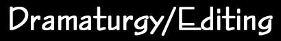 Guy Masterson Dramaturgy