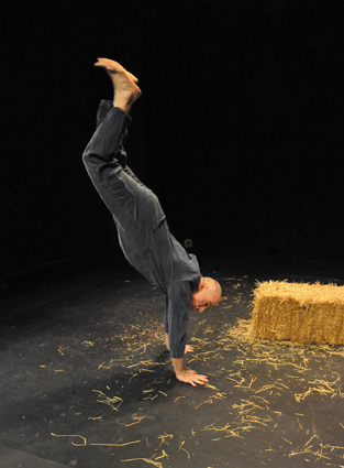 Guy Masterson in Animal Farm (image: Bob Paisley)