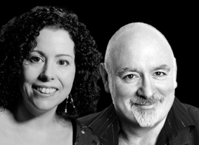 Hanah Ellis & Guy Masterson in Dylan Thomas The Man, The Myth