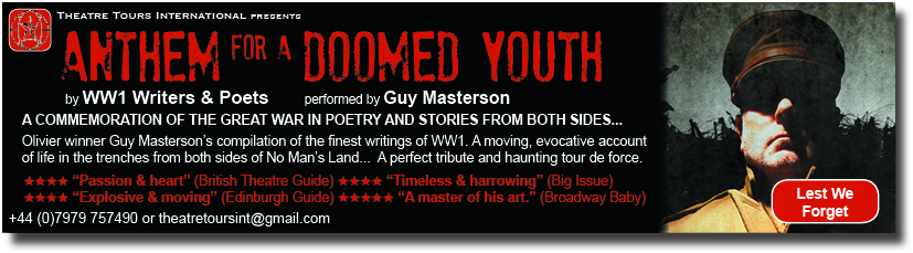Anthem For A Doomed Youth (with Guy Masterson)
