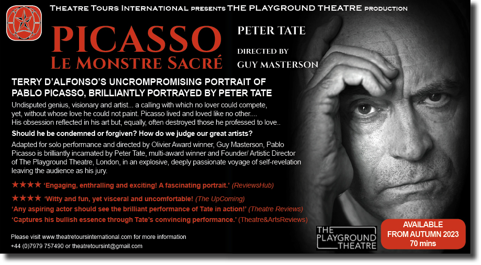 Picasso with Peter Tate
